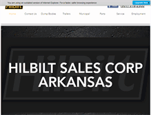 Tablet Screenshot of hilbiltsales.com